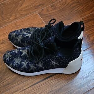 Stylish Black and White Sneakers